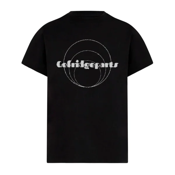 Dark gentleman men's black T-shirt! Velvet fabric loose-fit short-sleeved elegant and mysterious style