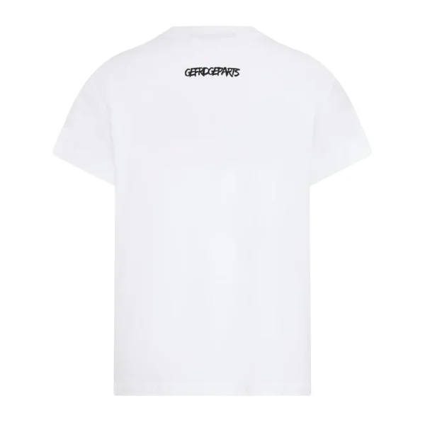 Vitality Sports Men's White T-Shirt Quick-drying antibacterial fabric, slim-fitting, short-sleeved clothes, the best choice for fitness professionals - Image 2